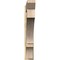 Ekena Millwork Balboa Slat Rough Sawn Outlooker, Douglas Fir, 8"W x 48"D x 48"H OUT08X48X48BOA06RDF - alternate 3